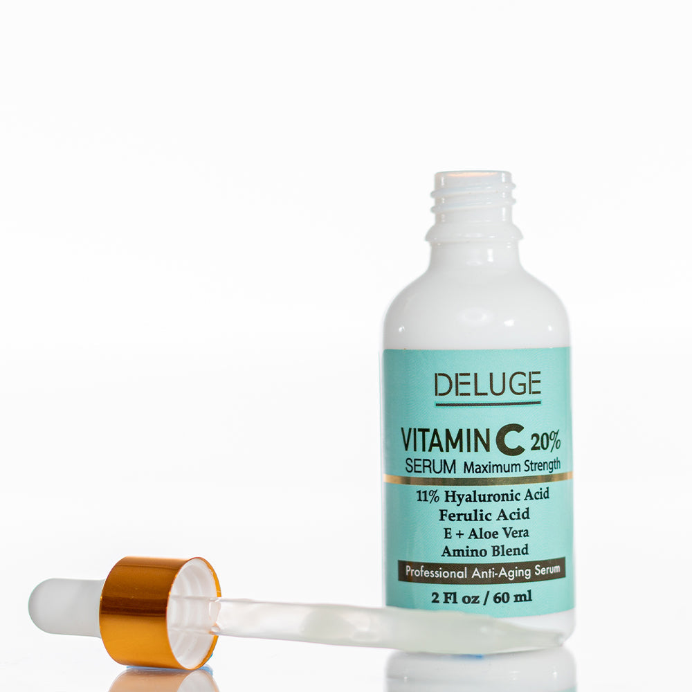 Vitamin C Face Bunddle: (Vitamin C Serum+ Vitamin C Wash + Vitamin C Toner + Vitamin C Eye Gel + Vitamin C Cream -Suprem